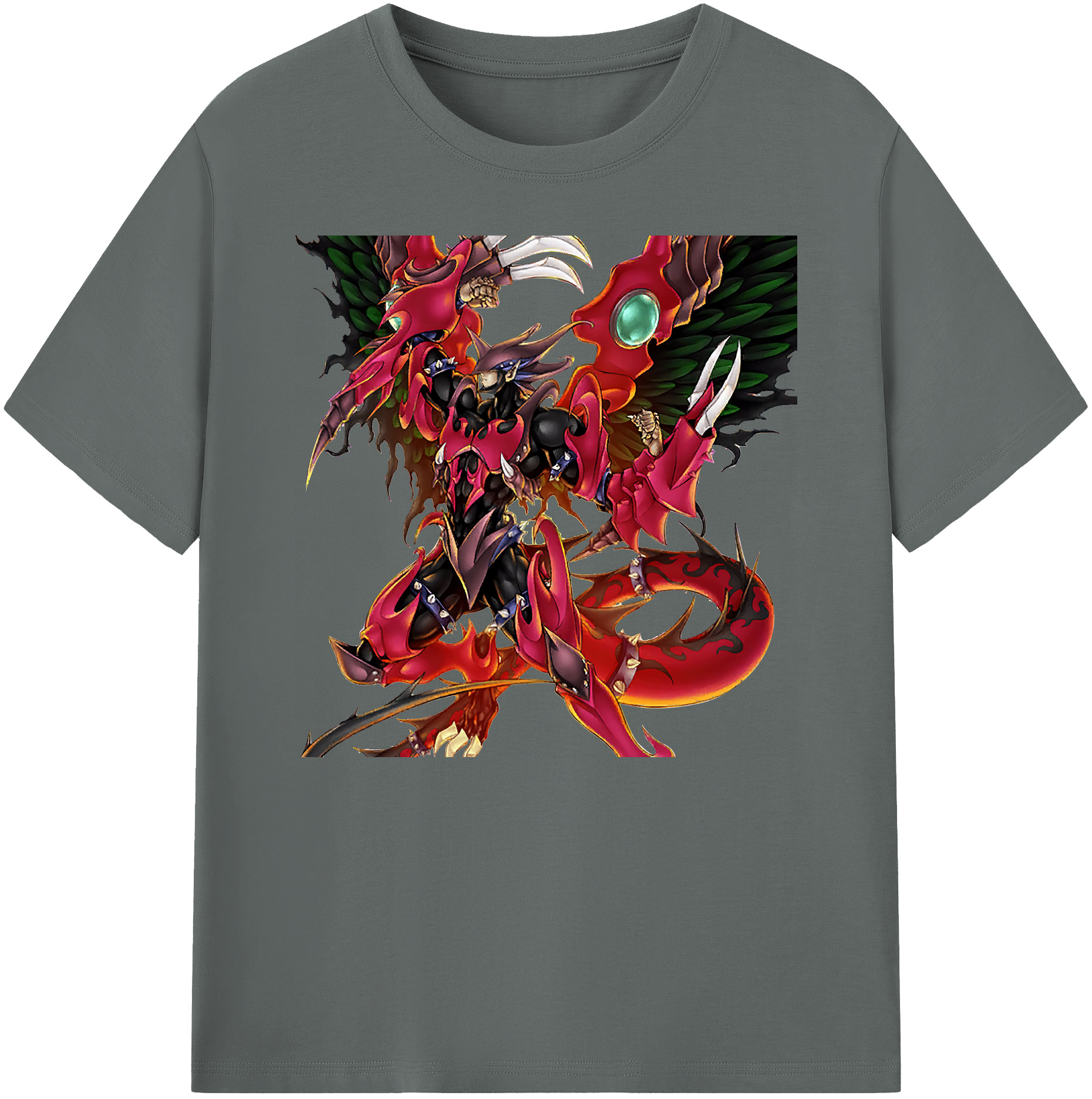 （画像用） 遊☆戯☆王 Yu-Gi-Oh! 綿100％ メンズ半袖Tシャツ｜肌触りやわらか＆通気性